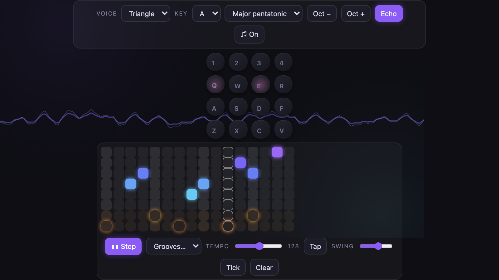 Synth Pad screenshot 1