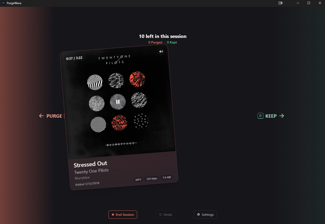 PurgeWave screenshot 3