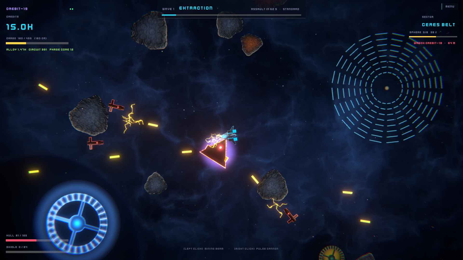Orebit screenshot 1