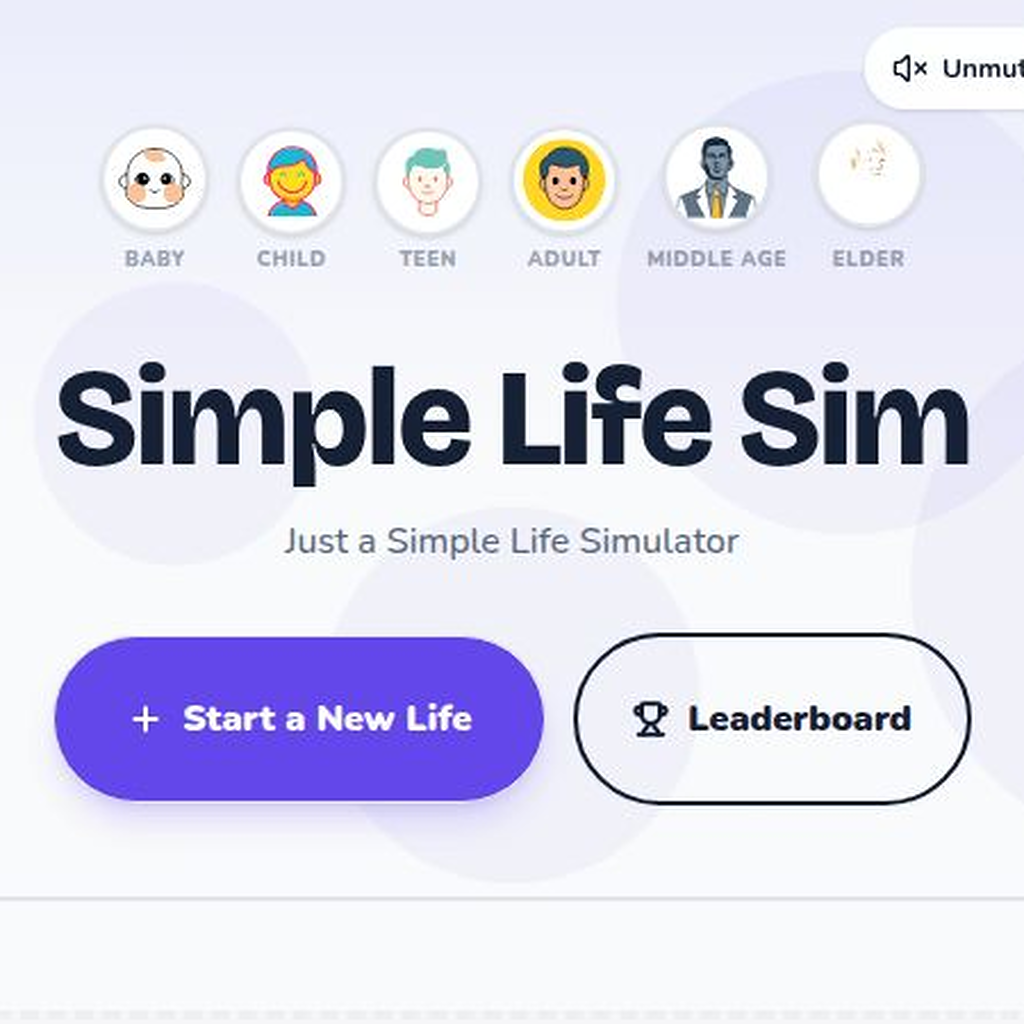 Simple Life Sim